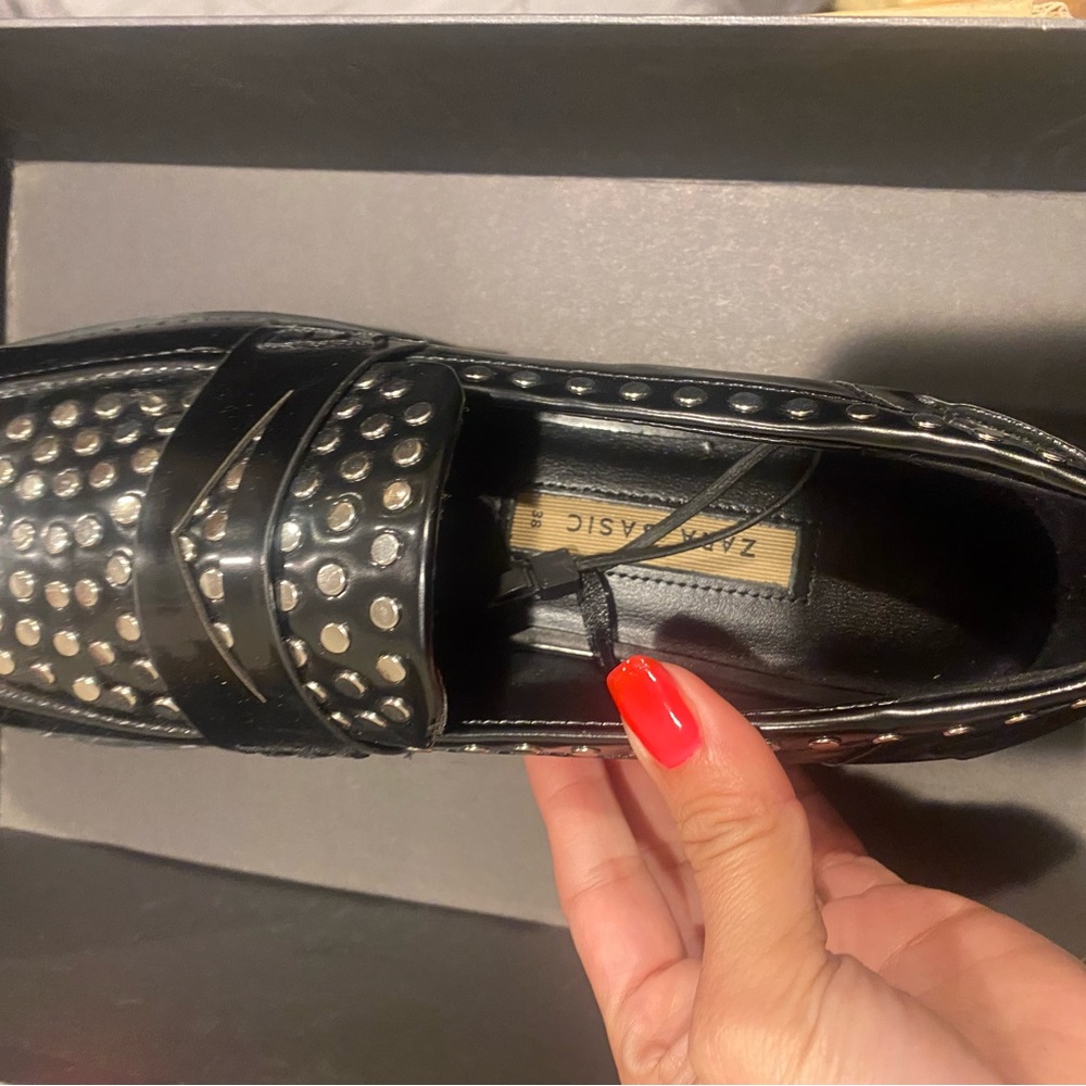 Zara studded shoes